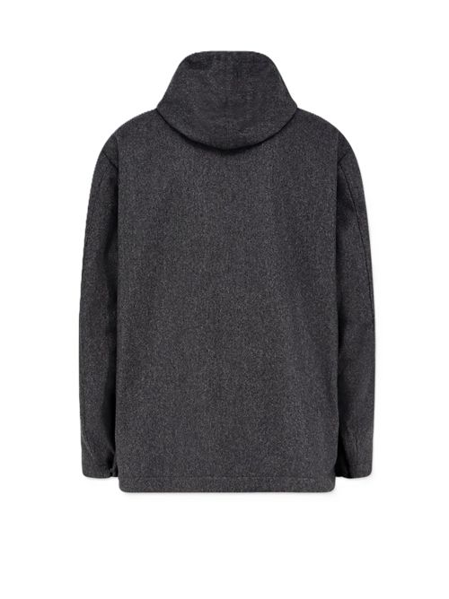 bomber Grottaverde con cappuccio Hevo | GROTTAVERDE DM7001108 GREIGE